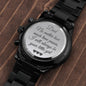 Dad | Always Be Your Little Girl | Engraved Watch
