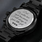 Dad | Always Be Your Little Girl | Engraved Watch