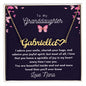 Granddaughter name necklace | Nana | Butterfly