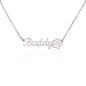 Paw Print | Name Necklace