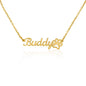 Paw Print | Name Necklace