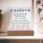 New Daddy | From Mommy's Tummy | Square Acrylic Plaque