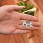 Wife | Engraved baby feet necklace | Husband
