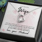 To My Beautiful Wife Forever Love Necklace | Husband