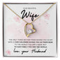 To My Beautiful Wife Forever Love Necklace | Husband