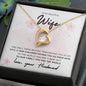 To My Beautiful Wife Forever Love Necklace | Husband