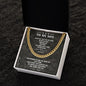 My Son | Believe in yourself - Cuban Link Chain