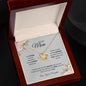 To My Mom | I Love You - Love Knot Necklace
