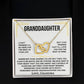 Generations of Love Necklace with Personalized Message from Grandma