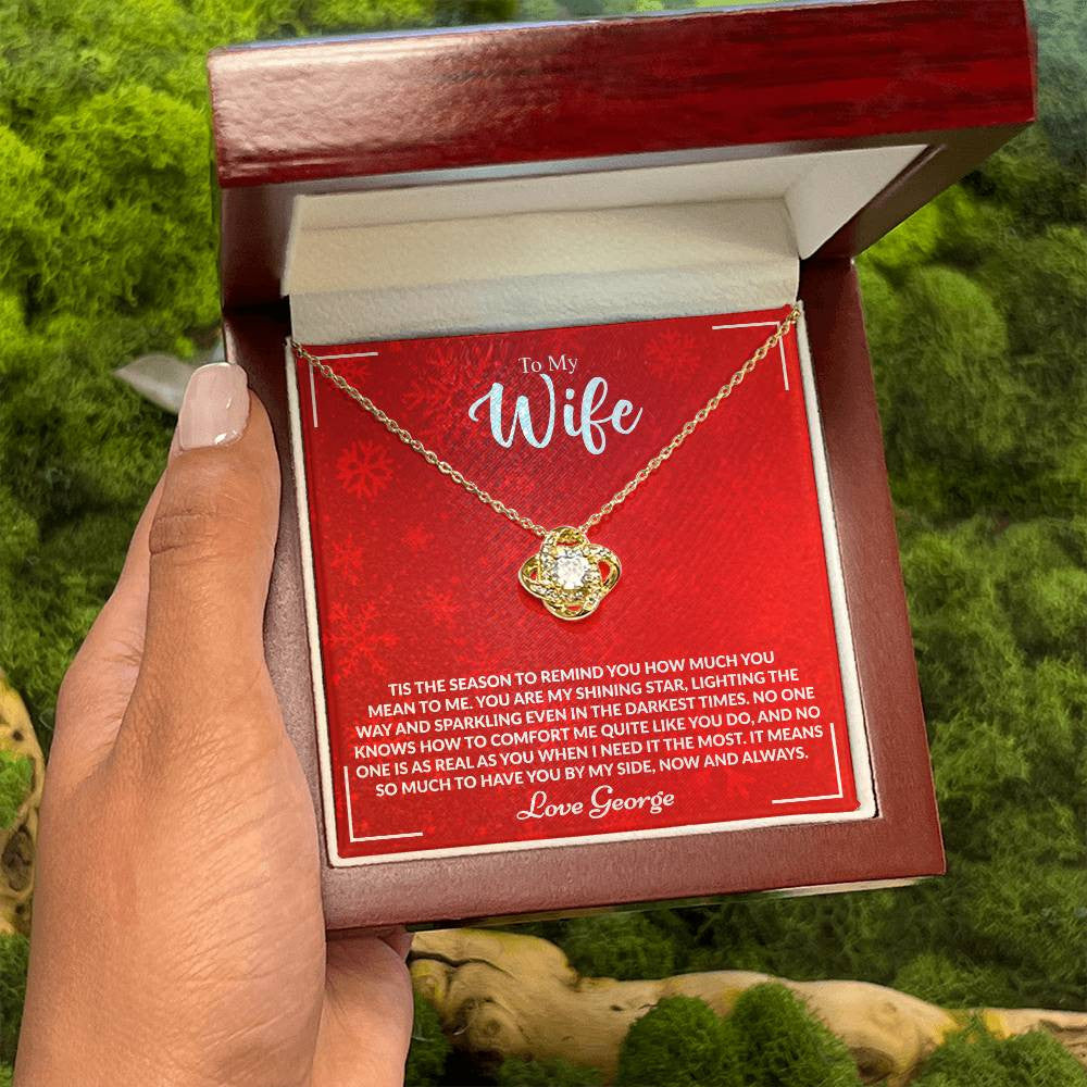 Personalized Necklace for Wife | Christmas Jewelry