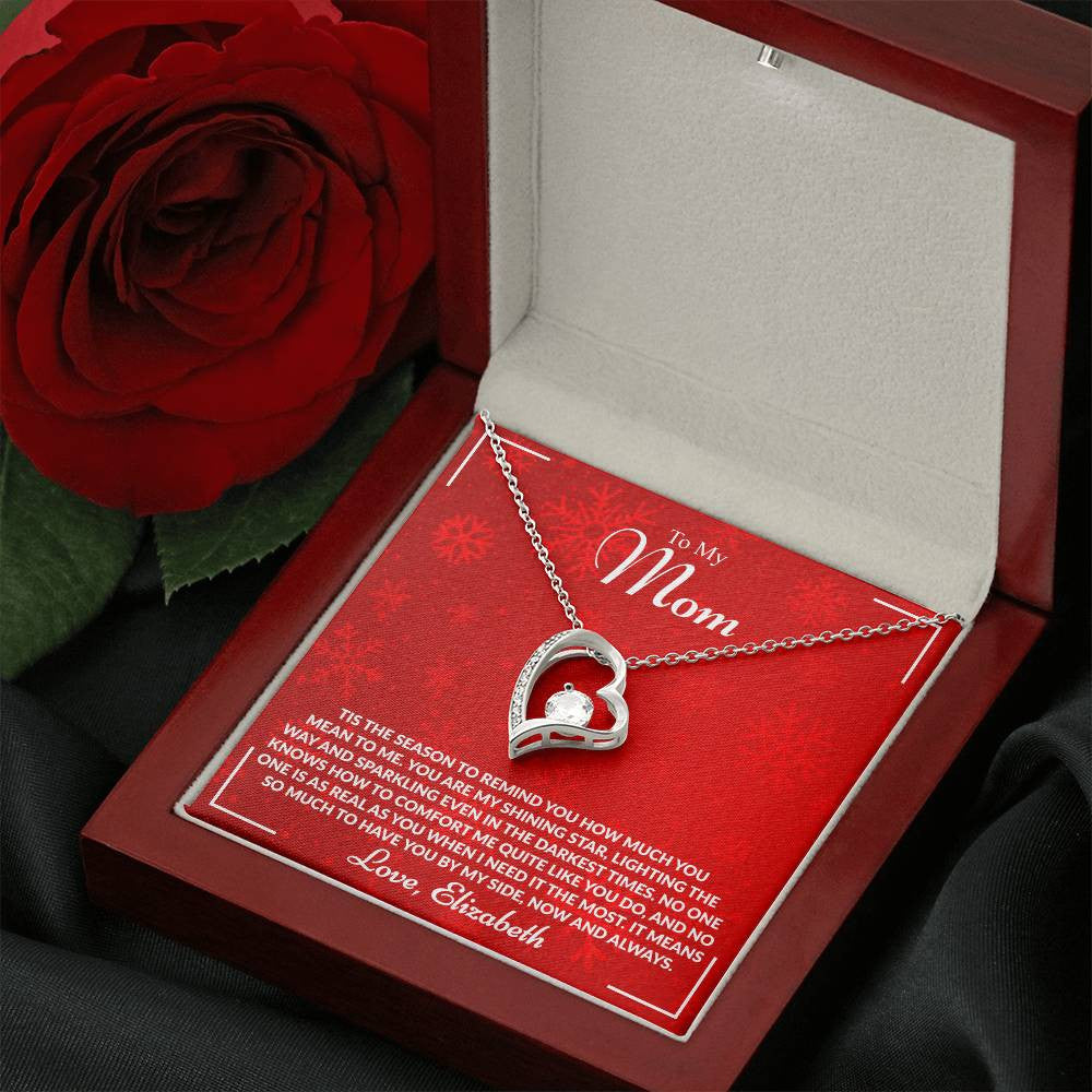 Personalized Shining Affection Necklace for Mom| Christmas Jewelry