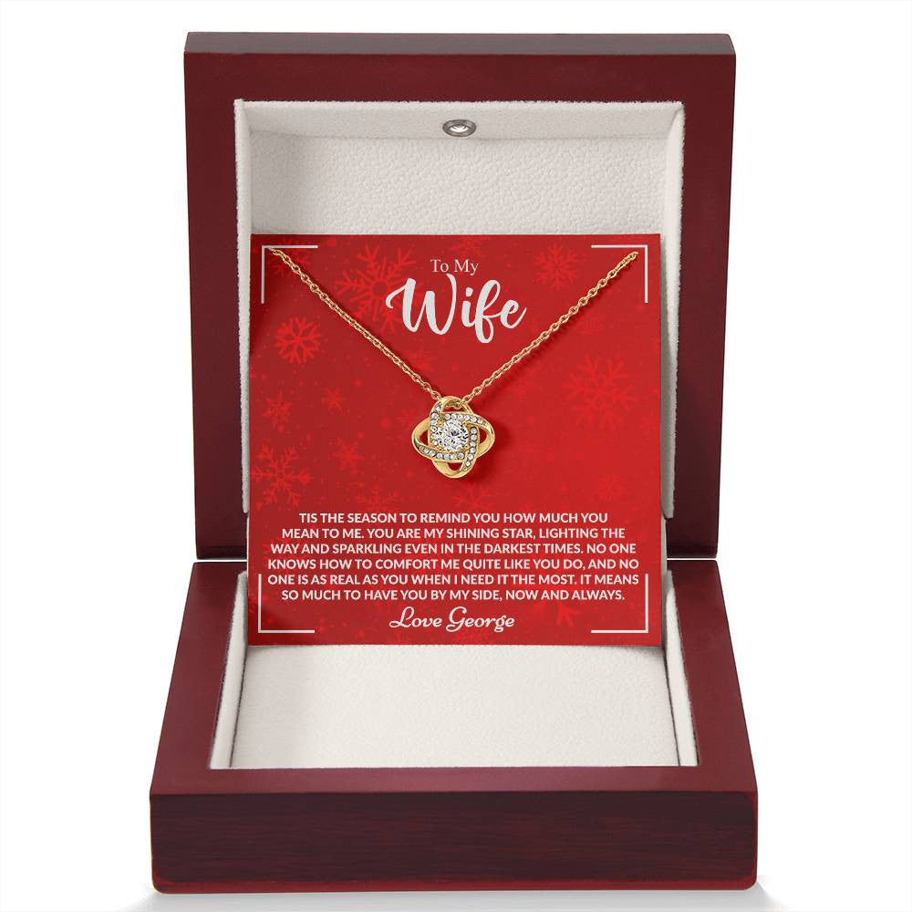 Personalized Necklace for Wife | Christmas Jewelry