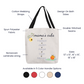Personalized Mama Bear Tote Bag – Custom Birth Flower & Kids' Names Gift