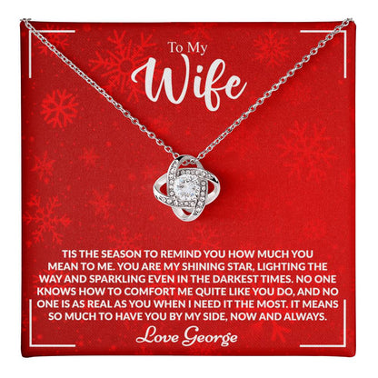 Personalized Necklace for Wife | Christmas Jewelry