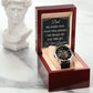 Men's Openwork Watch | Personalized Message Card