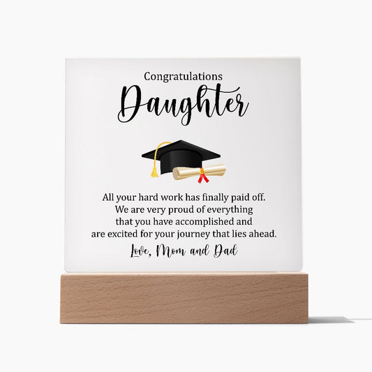 Graduation | Daughter | Mom and Dad