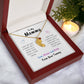 New Mom | Engraved Baby Feet with Birthstones