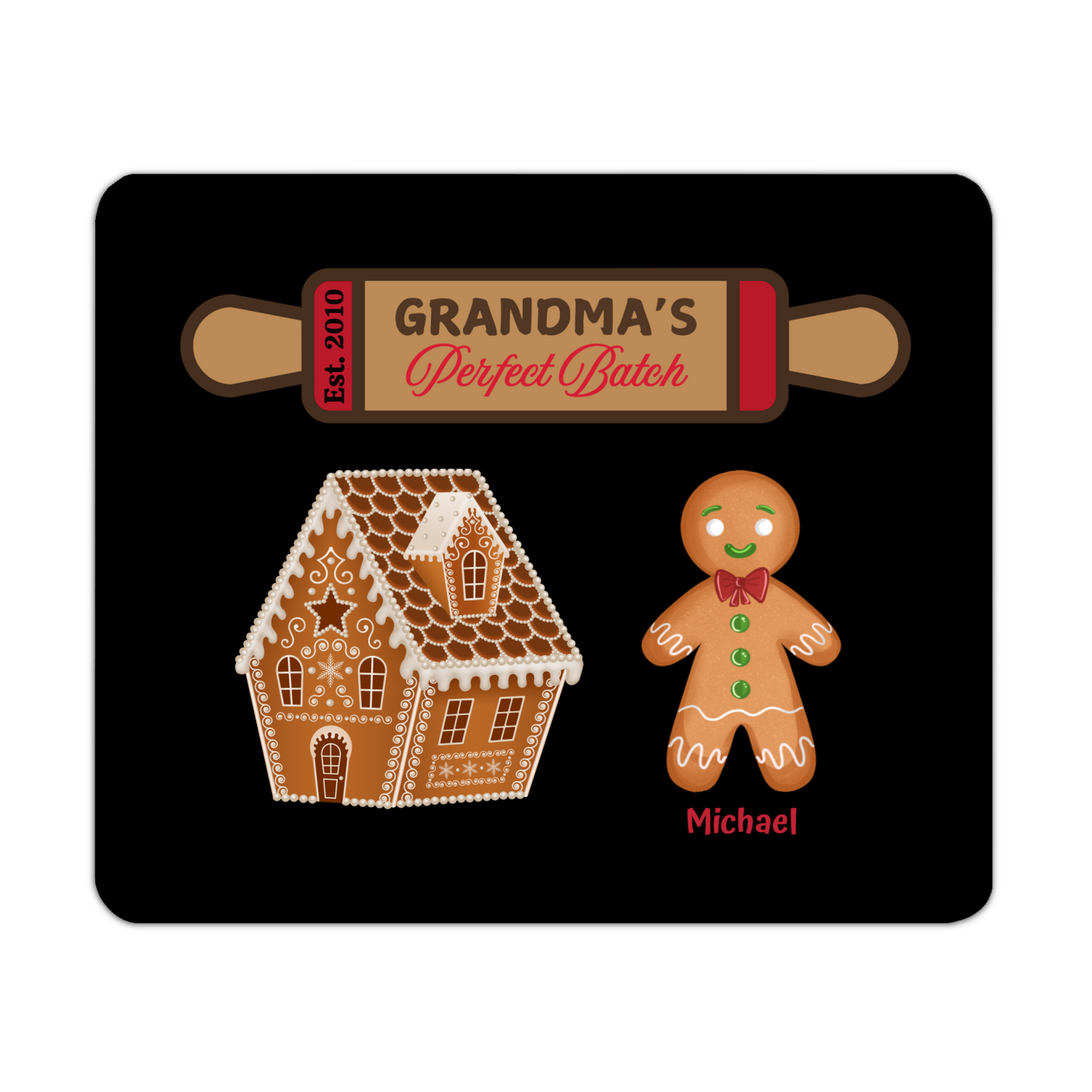 Grandma's Perfect Batch: Personalized Heat Resistant Placemats