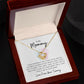 To My Mommy From Your Tummy | Necklace with Message Card